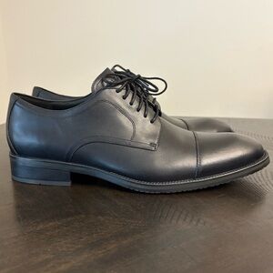 Cole Haan ME Cap Oxford Men's Size 10 Black New With Box Modern Dress Shoe